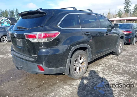 2014 Toyota Highlander Le Plus V6 from USA, damaged, VIN 5TDBKRFH3ES024205